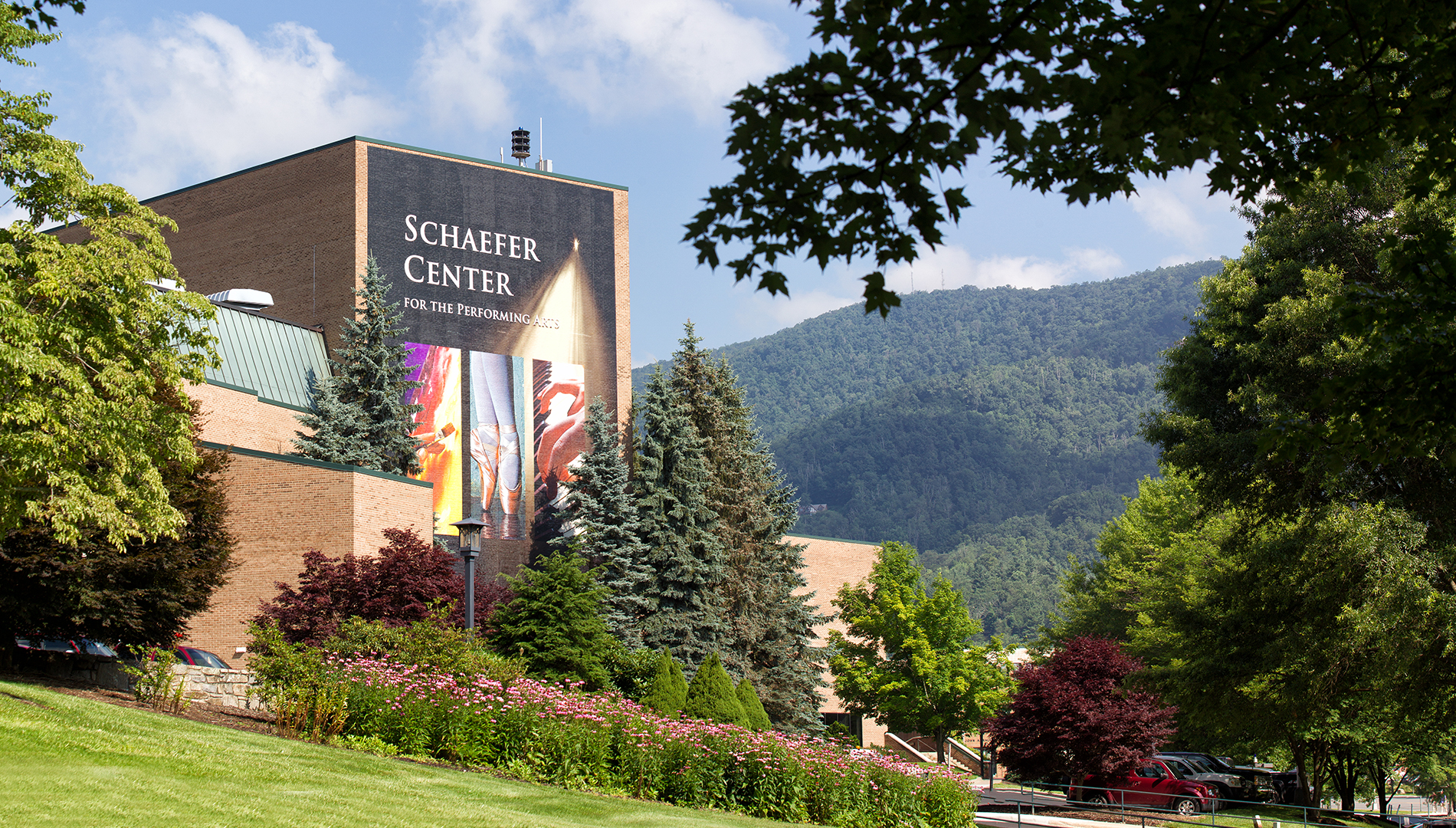 The Schaefer Center for the Performing Arts in Boone, NC